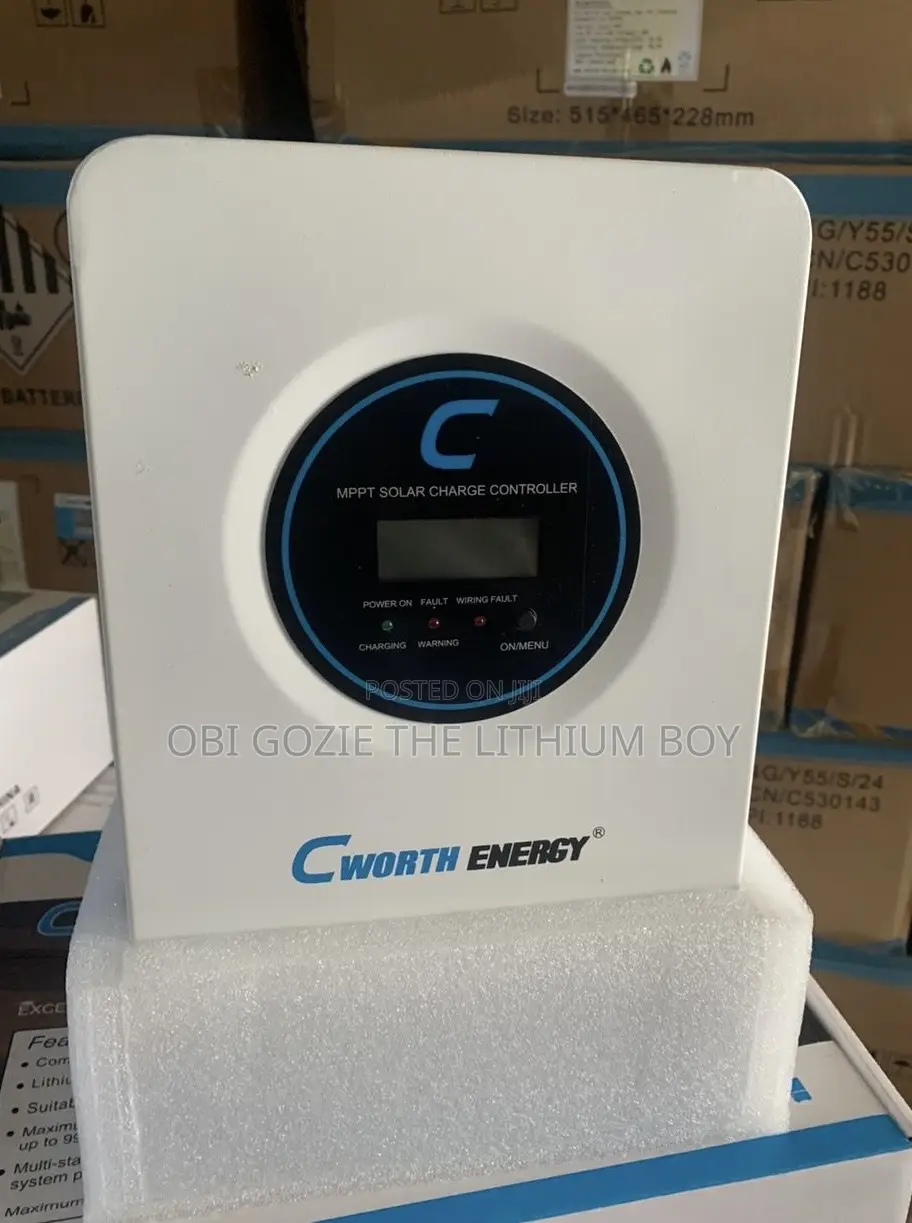 120ah Cworth MPPT Solar Charger Controller Available .
