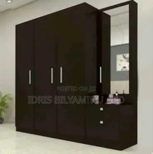 A Standard Wardrobe With Dressing Table