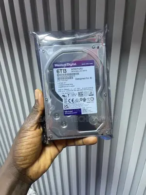 Wd 6tb Internal Surveillance Hdd Sata