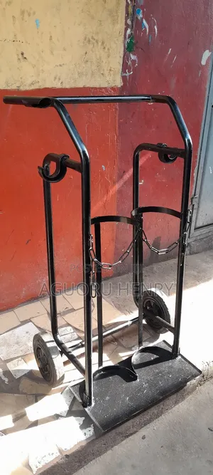 Double Gass Cylinder Trolley Heavy Duty
