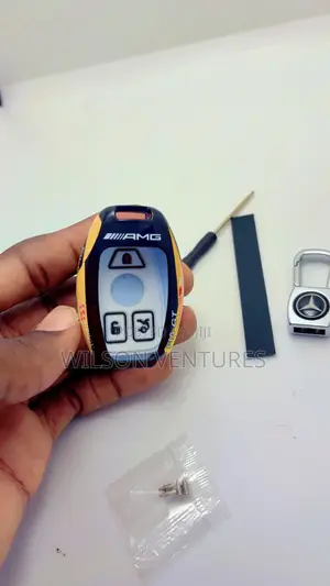 Benz Plastic Key Cover Pouch