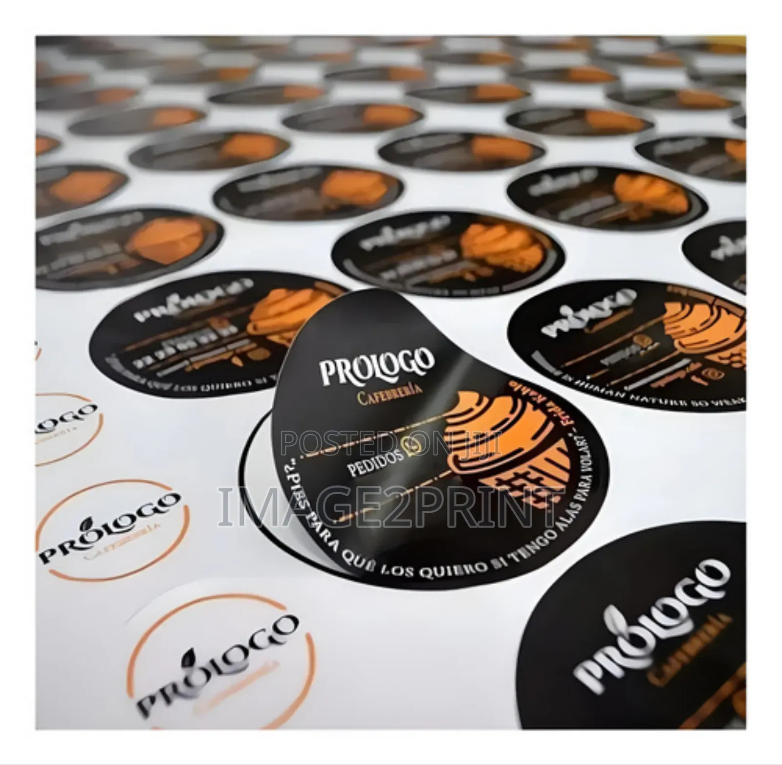 Round Stickers Printing