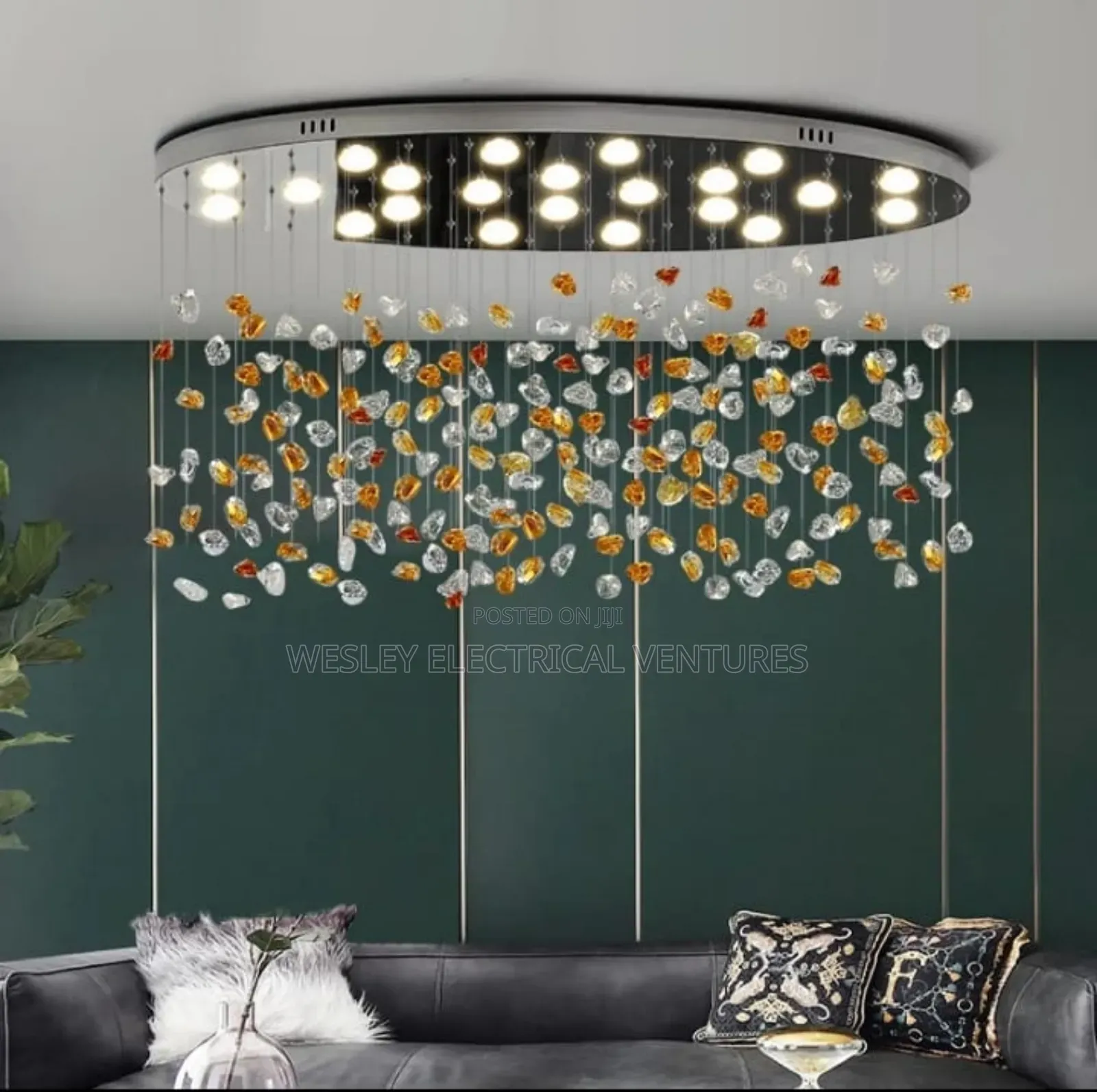 Led Crystal Chandelier