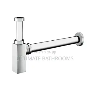 Square Chrome Bottle Trap