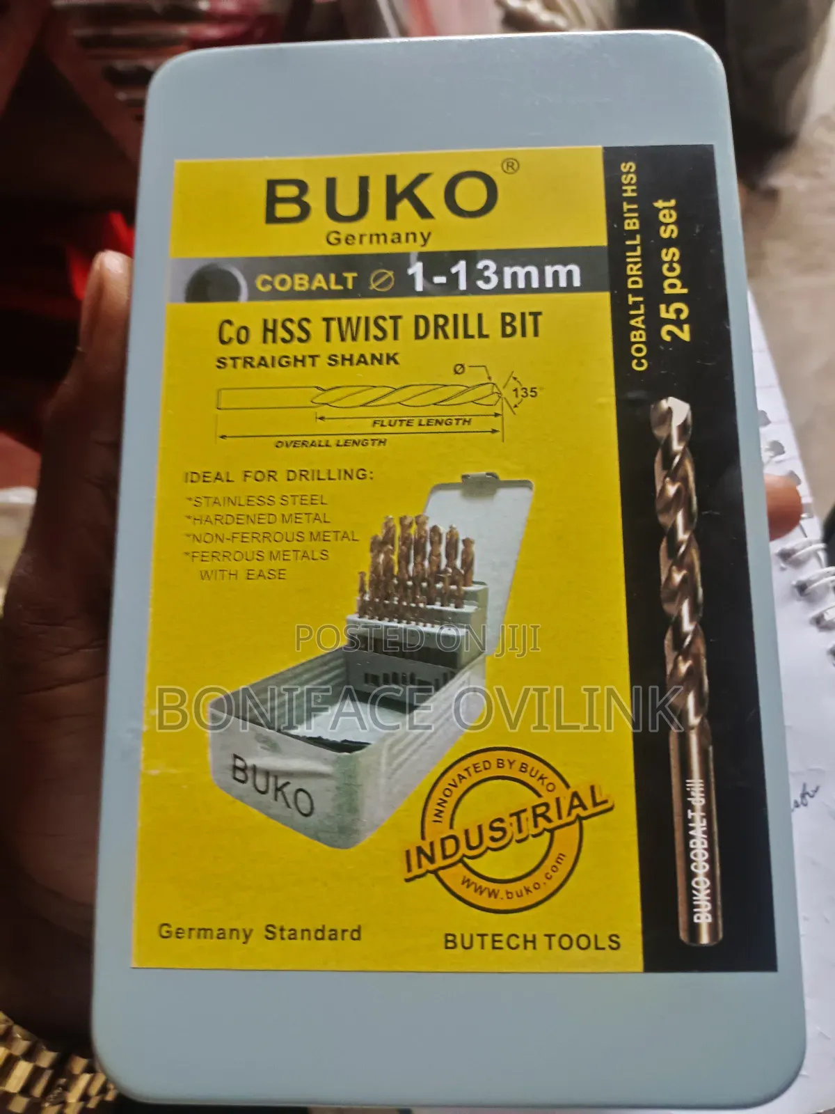 Buko Germany Cobalt Drill Bit Matric