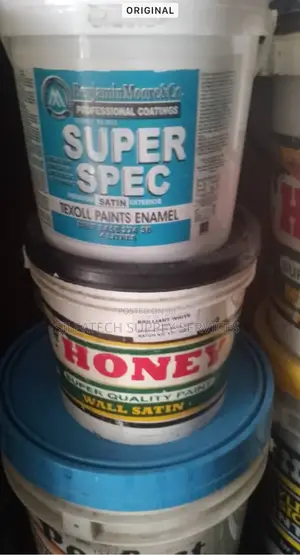 Original Honey and Super Spec Satin Paint