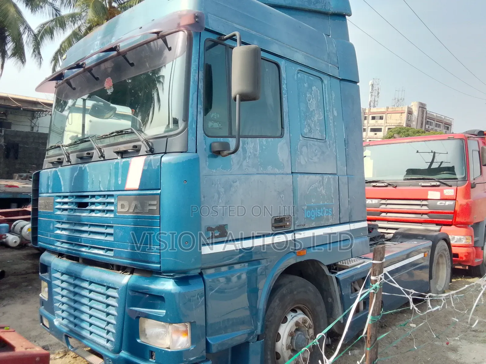 Daf 95 Xf Head 2002 Blue