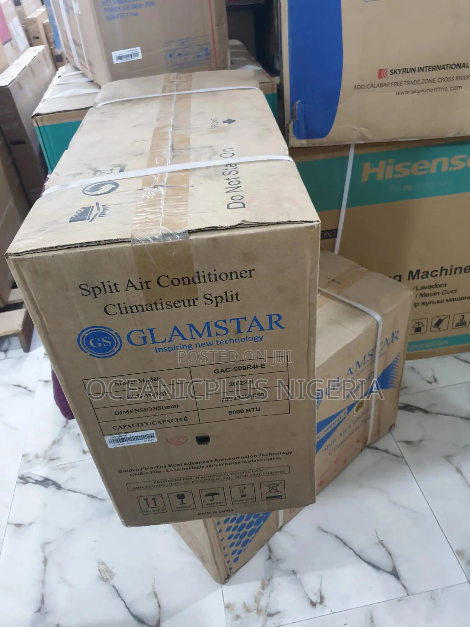 Highly Powerful Glamstar 1.0hp Split Ac - R410a Refrigerant