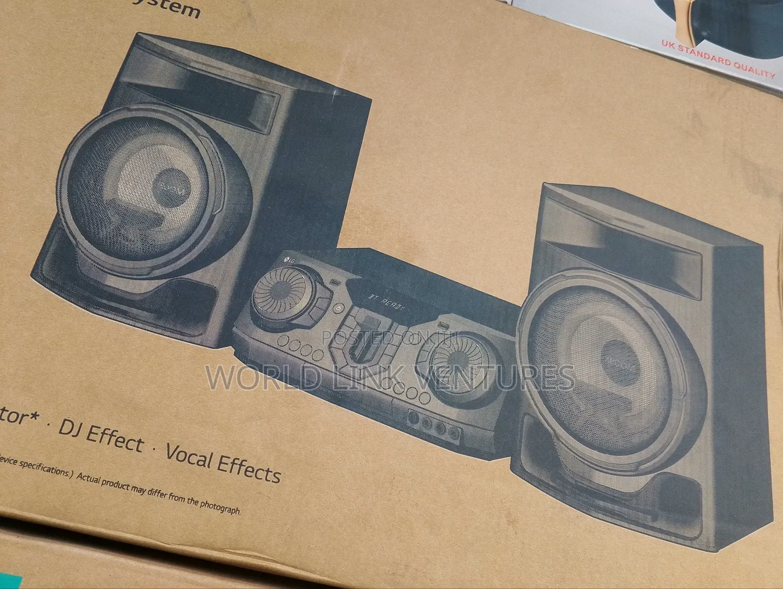 Lg Sound System 2350 Watts With Dj Mixer and Warranty