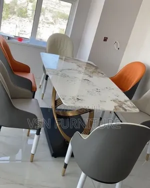 Dinning Table With Six Chairs