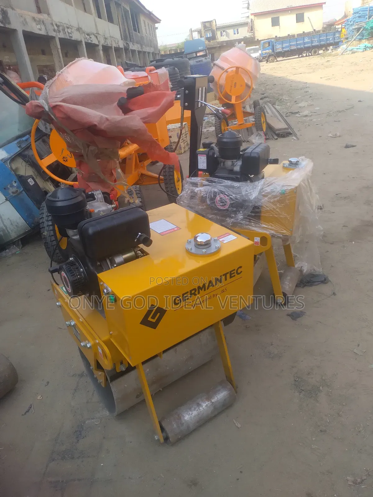 Single Drum Roller Vibrator Diesel