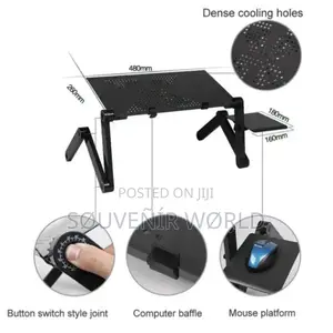 T9 15 Kg Adjustable Laptop Table