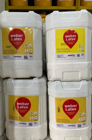 Weber Latex 20l: Waterproof and Bonding Agent