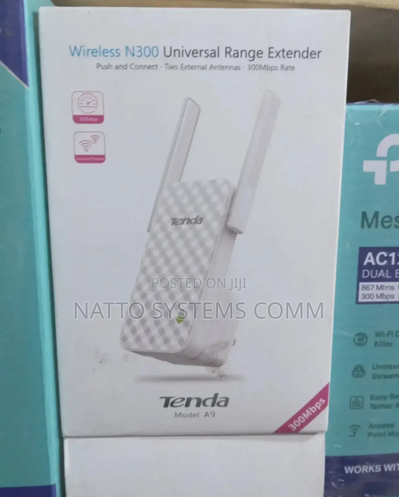 Tenda Wireless N300 Universal Range Extender