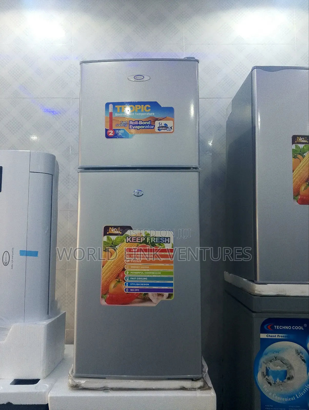 Tecno Cool Standing Fridge 160 Liters