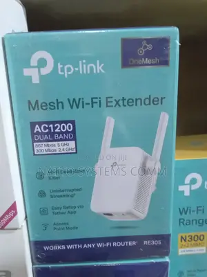 Tp-Link Mesh Wi-Fi Extender Ac1200 Dual Band