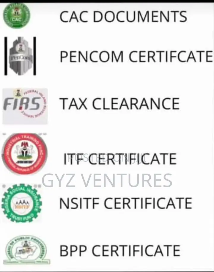 Pencom, Nsitf, Itf, Tcc, Bpp Compliance Documents