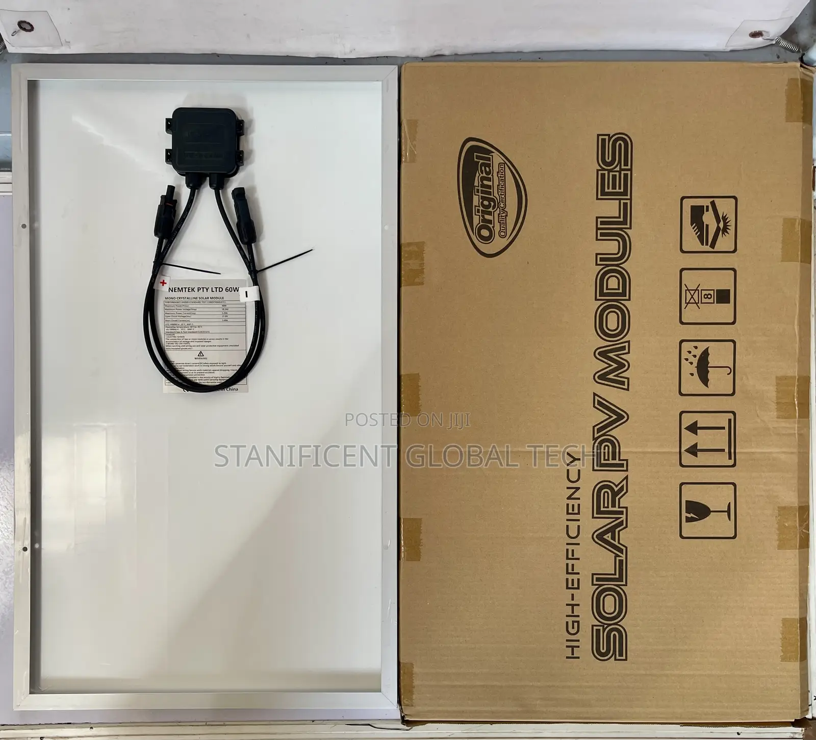 Nemtek 60watts Solar Panel