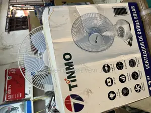12” Original Solar Tinmo Table Top Fan
