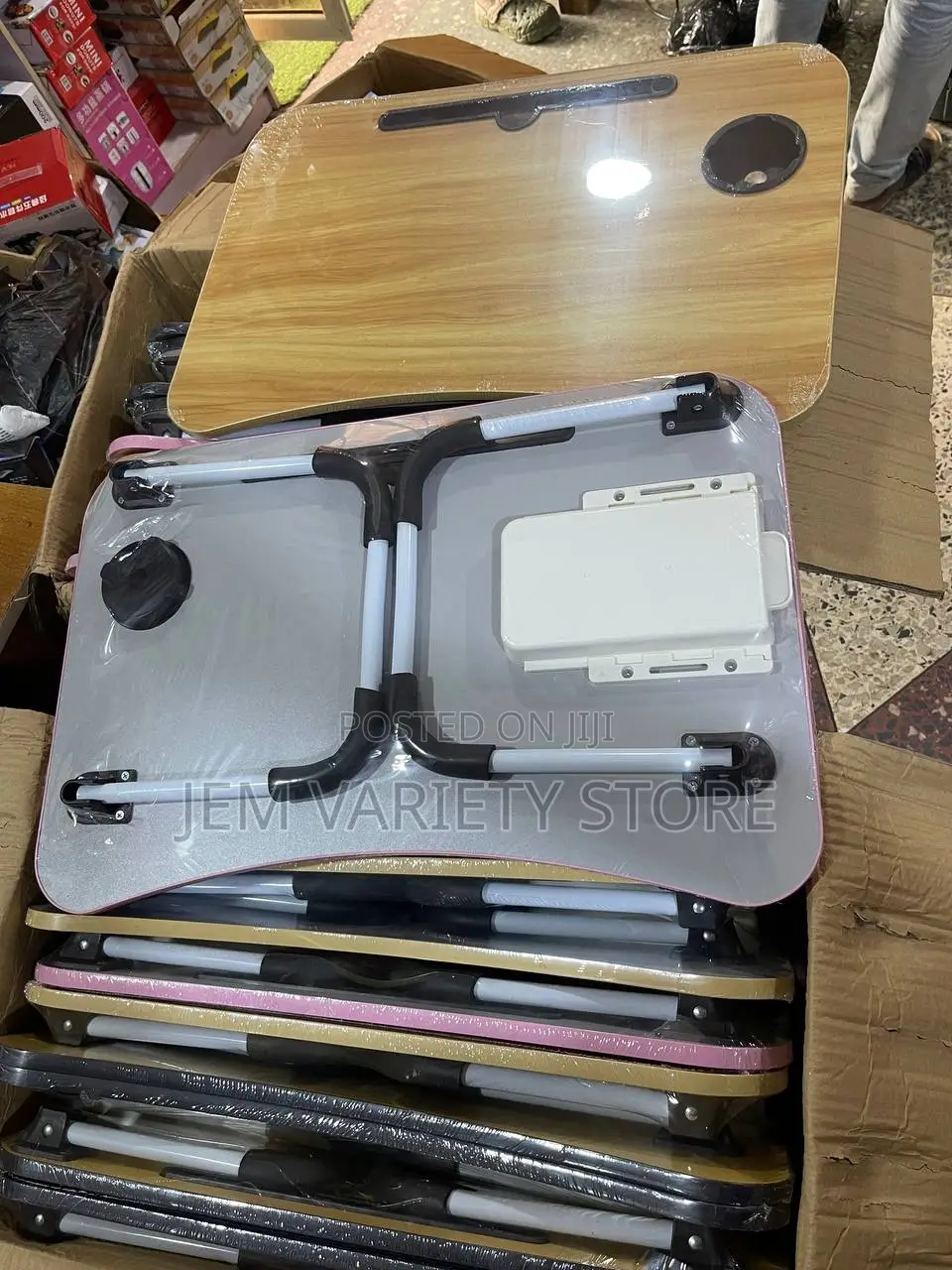 Laptop Table With Drawer +Duck Stand +Cup Holder