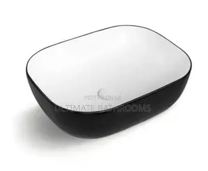 White and Black Counter Basin