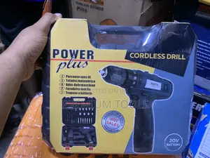 Power Plus Cordless Drill 2 Batteries