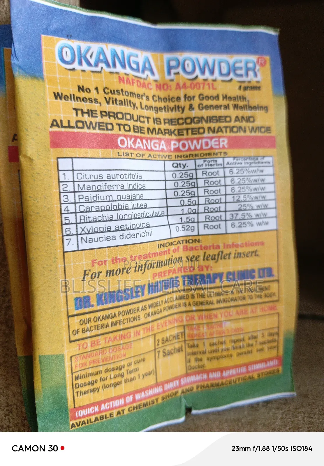 Okanga Herbal Powder