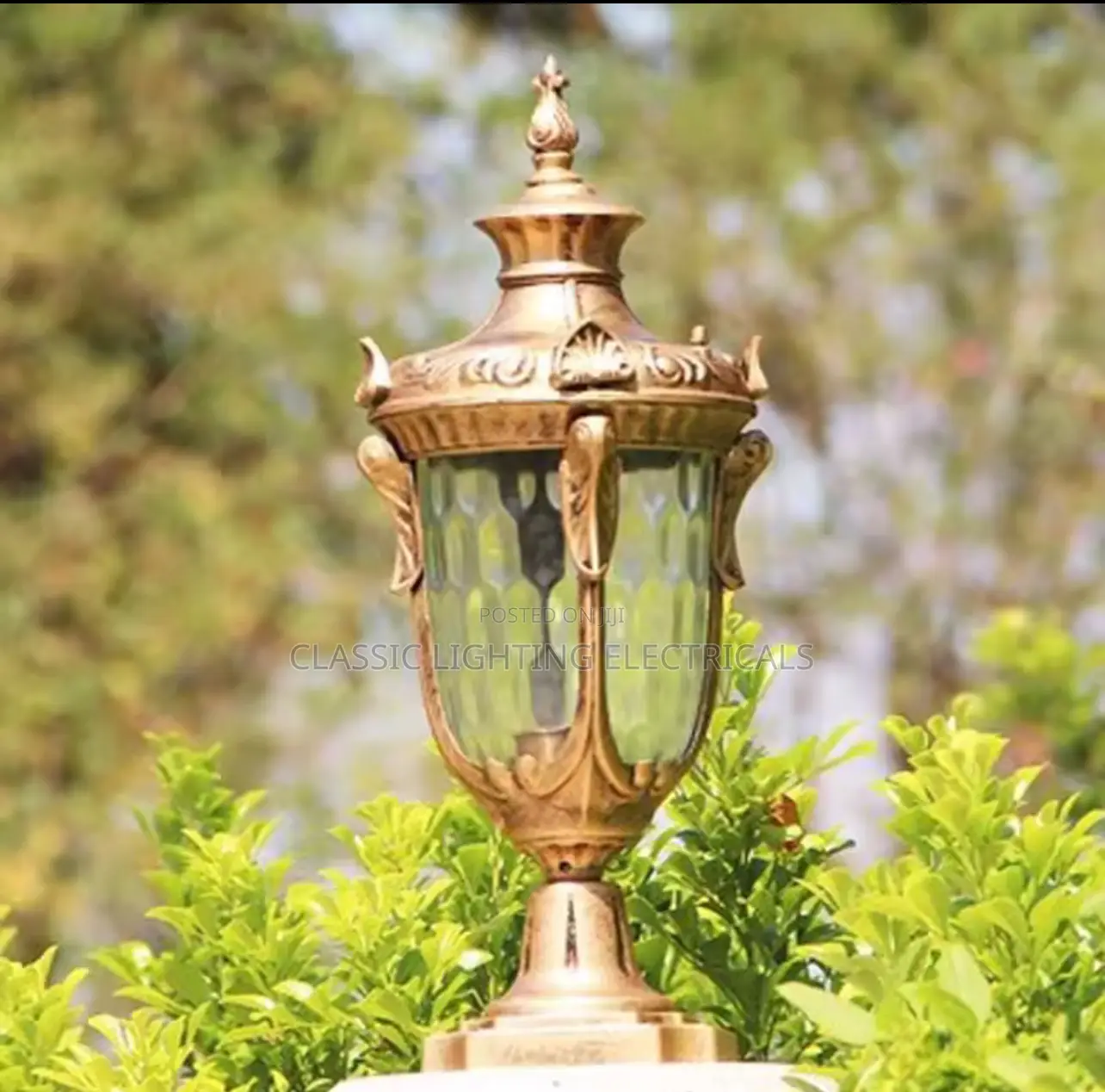 Outdoor Waterproof Column Head Lamp Enclosure New Rural