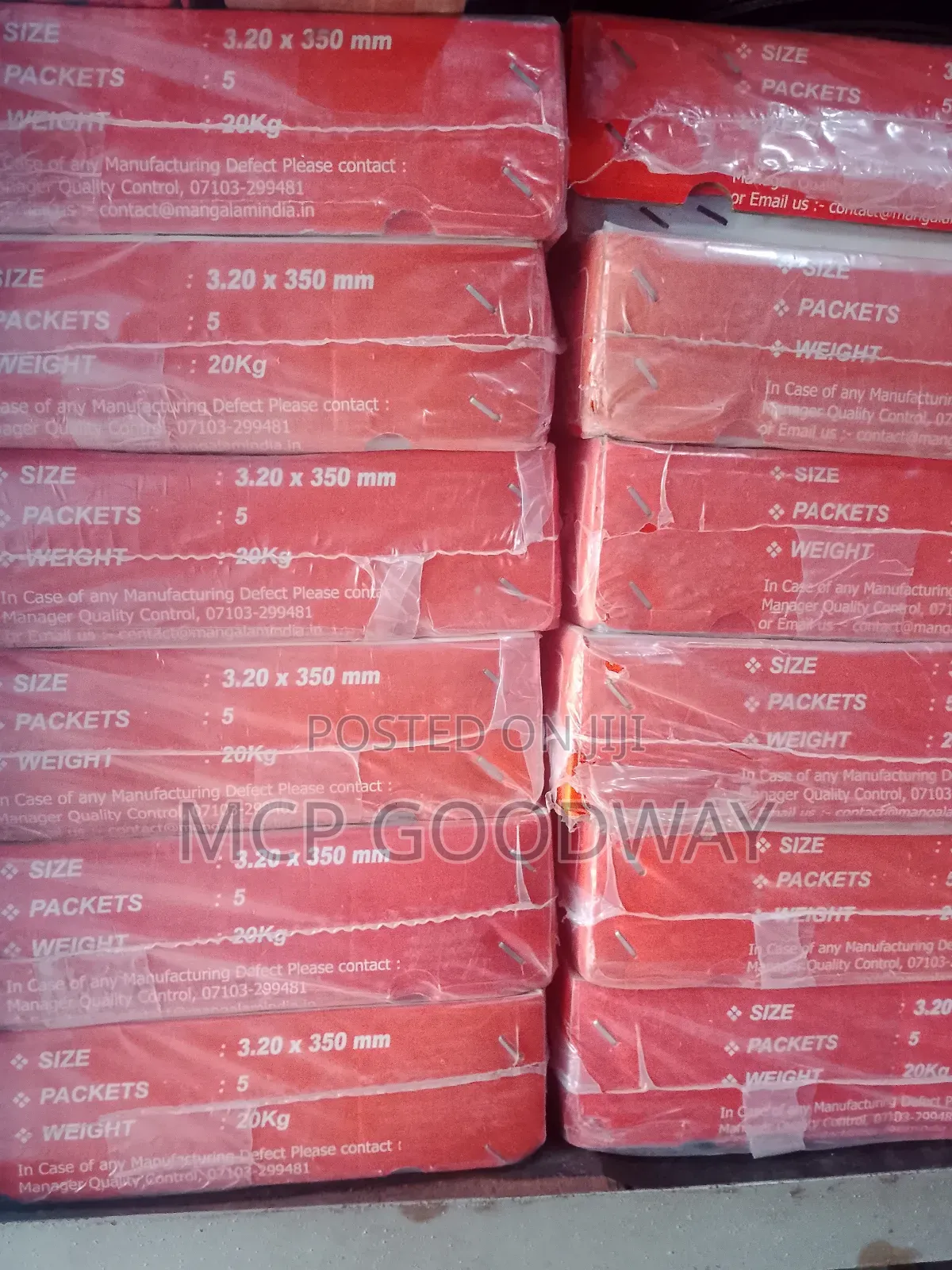 Mangalam E 7018 Welding Electrodes Pack