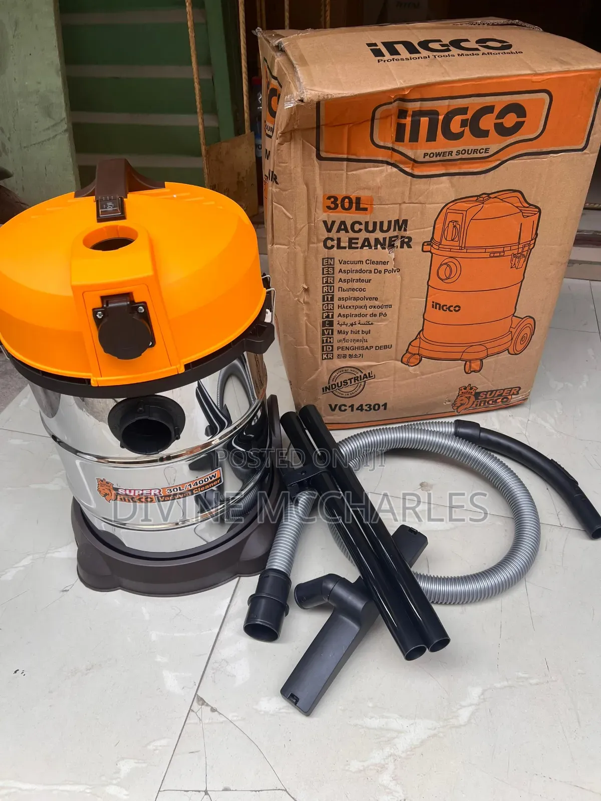 Vc14301
Ingco Vacuum Cleaner