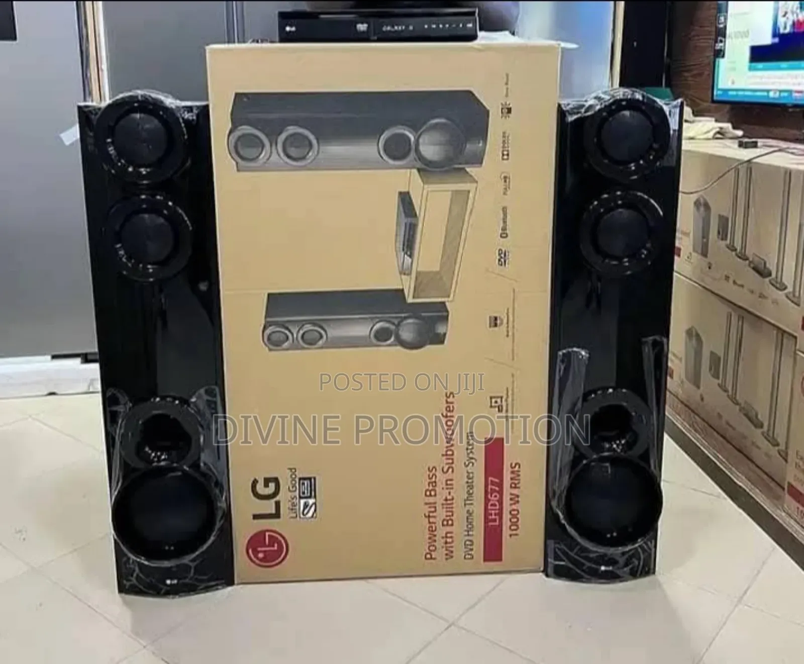 1000 Watts Lg Bodyguard DVD Home Theater, Bass Blast in Ojo - Audio ...