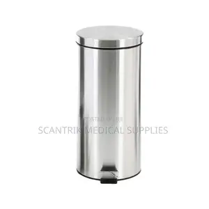 Brushed Stainless Trash Pail – 11l