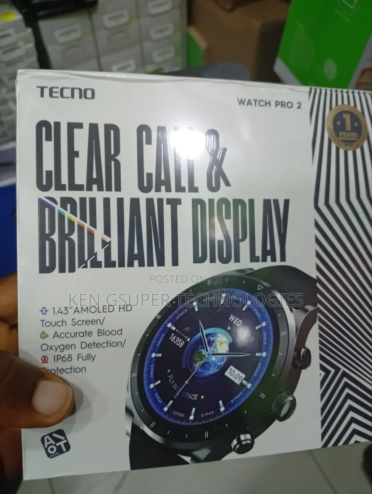 Tecno Watch Pro 2
