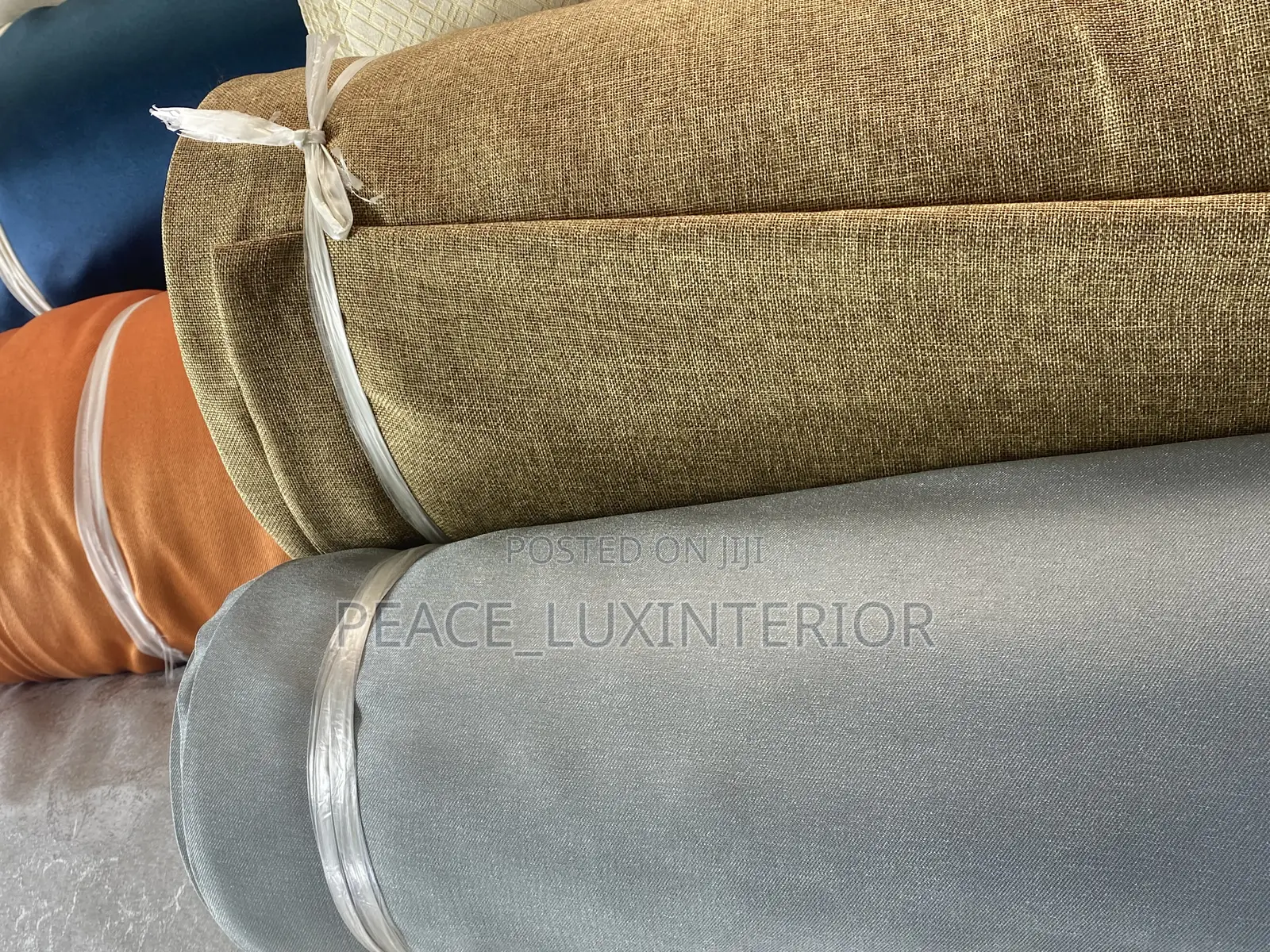 Luxury Mat Brown Curtains