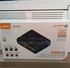 Photo - Ldnio A6140c 140w Super Fast Charger 6port Charging Station