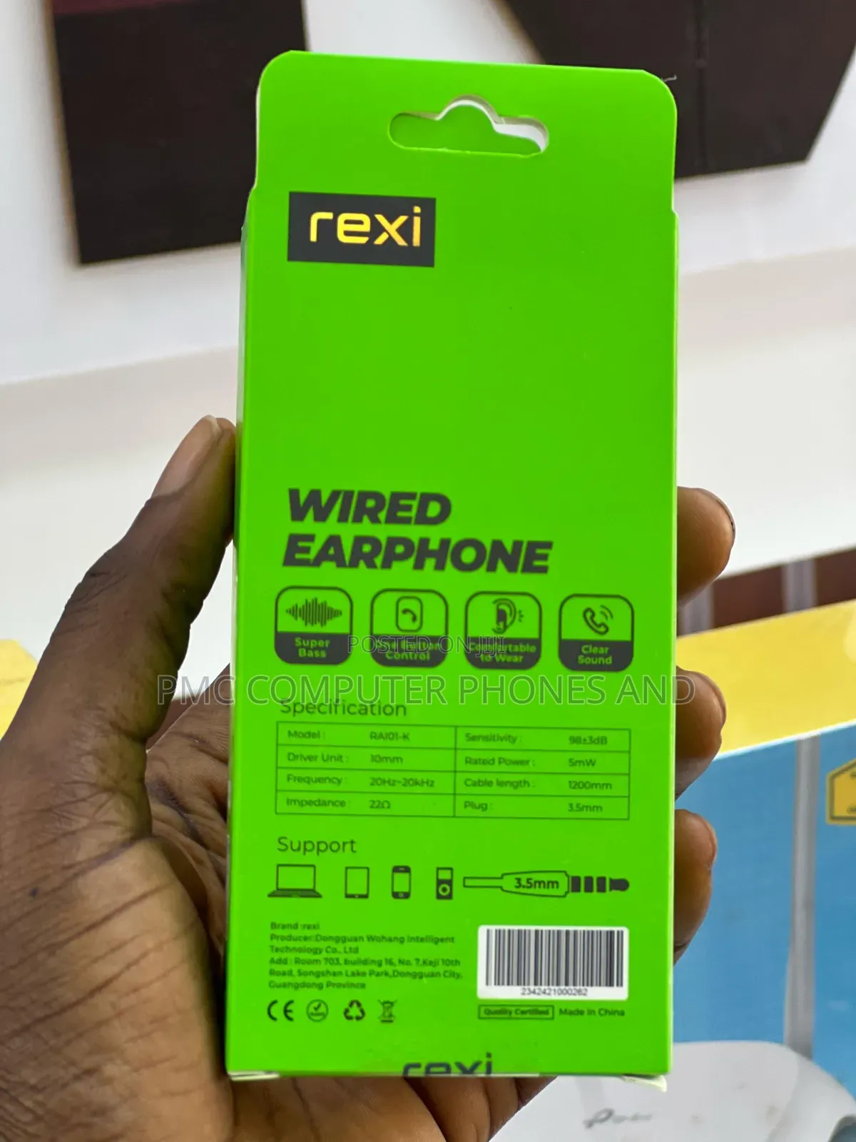 Rexi Wired Earpiece