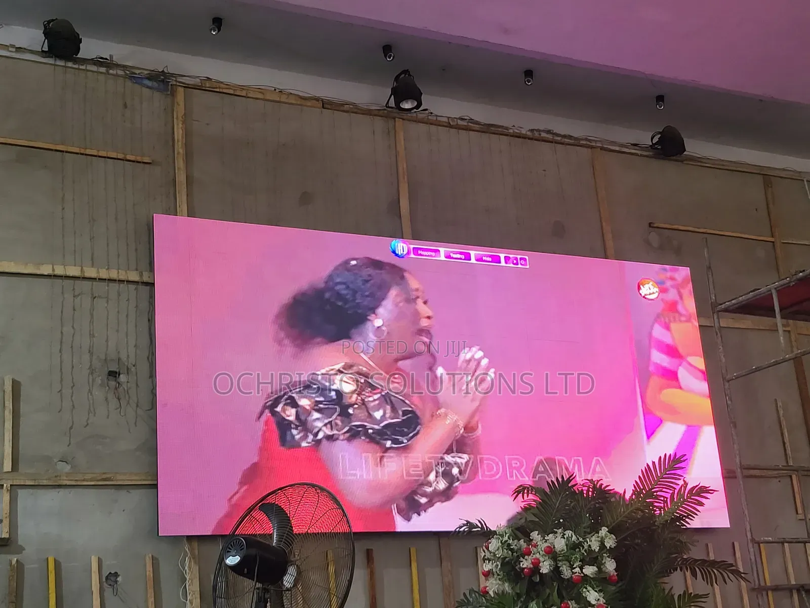 P3.91 Video Screen