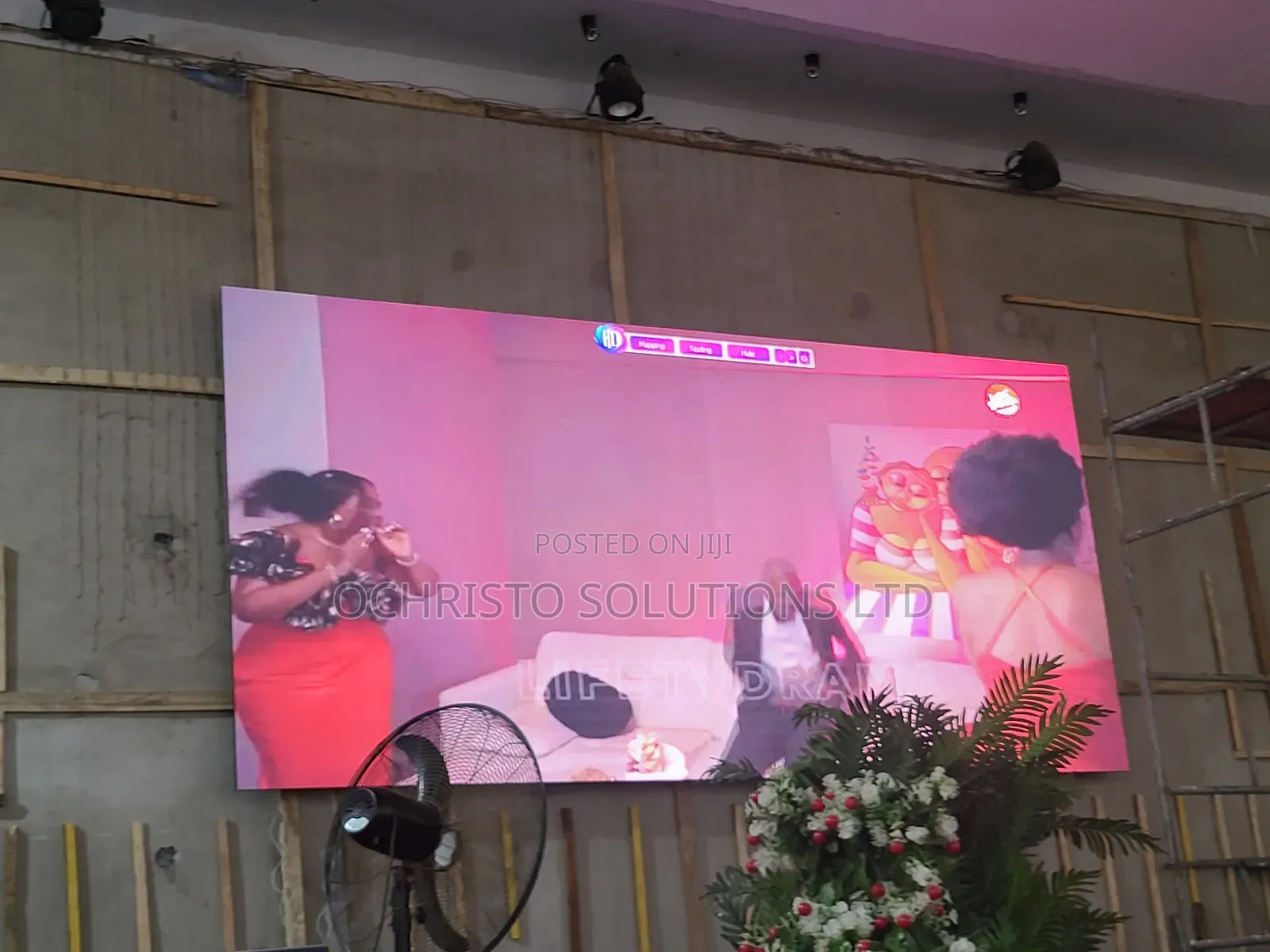 P3.91 Video Screen