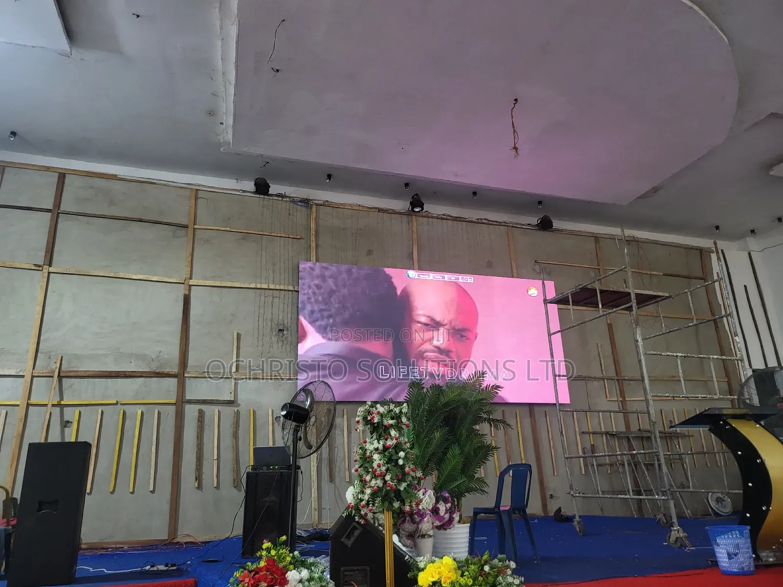 P3.91 Video Screen