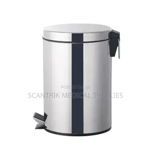 11l Durable Steel Trash Can
