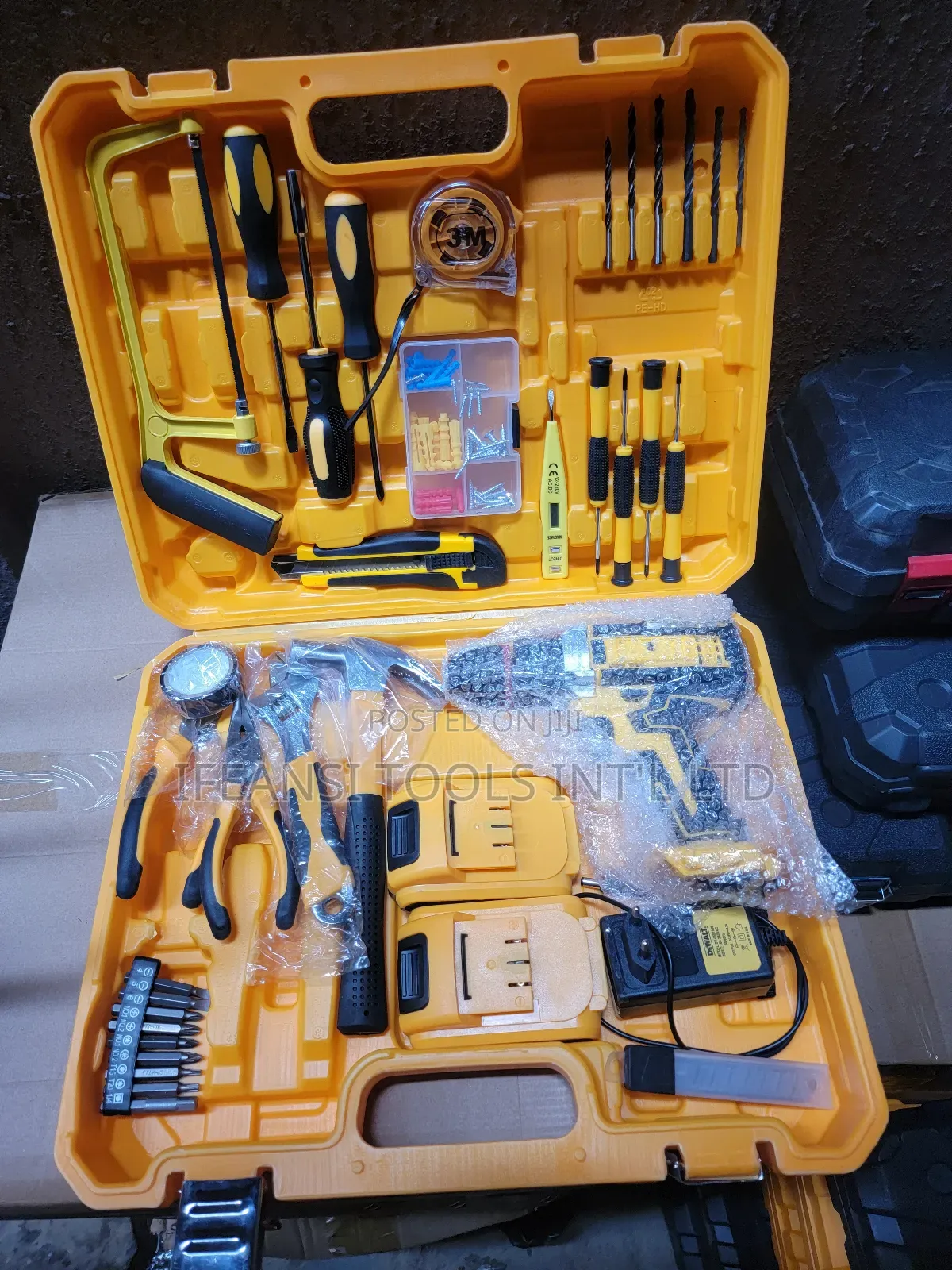 Tools Box With Drill Machine