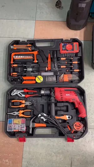 Tools Box With Drill Machine