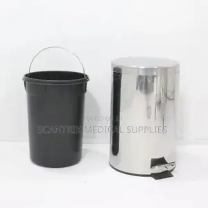 11l Silent-Close Metal Trash Can