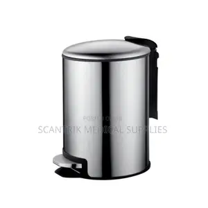 11l Metal Rubbish Can With Pedal