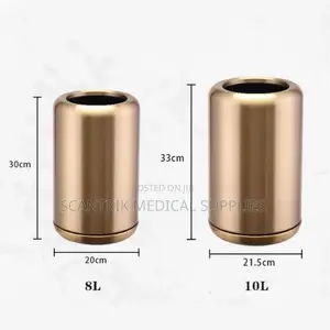 11l Steel Trash Can for Home/Office