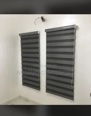 Dark Grey Day Night Blinds
