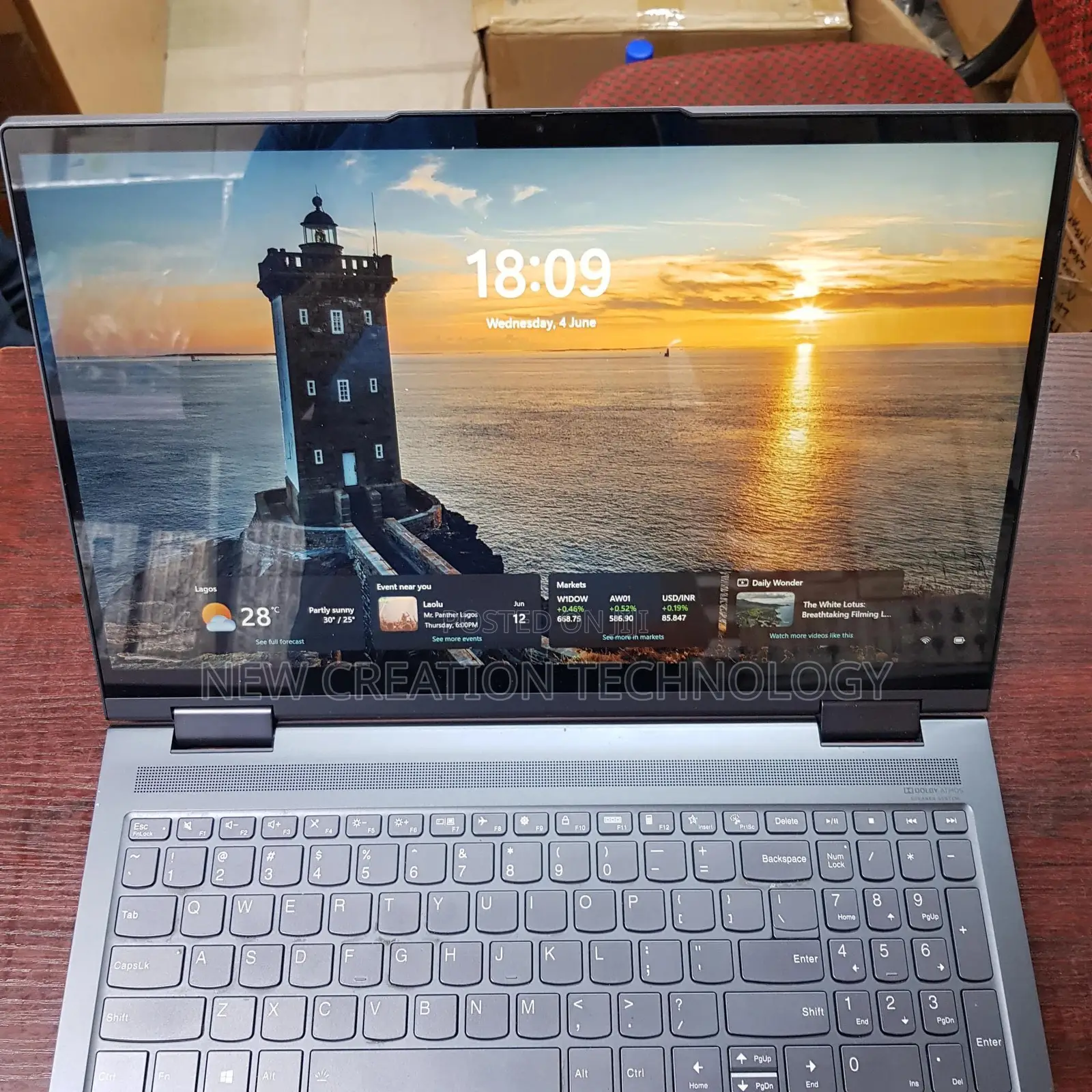 Laptop Lenovo 8GB Intel Core I5 SSD 256GB