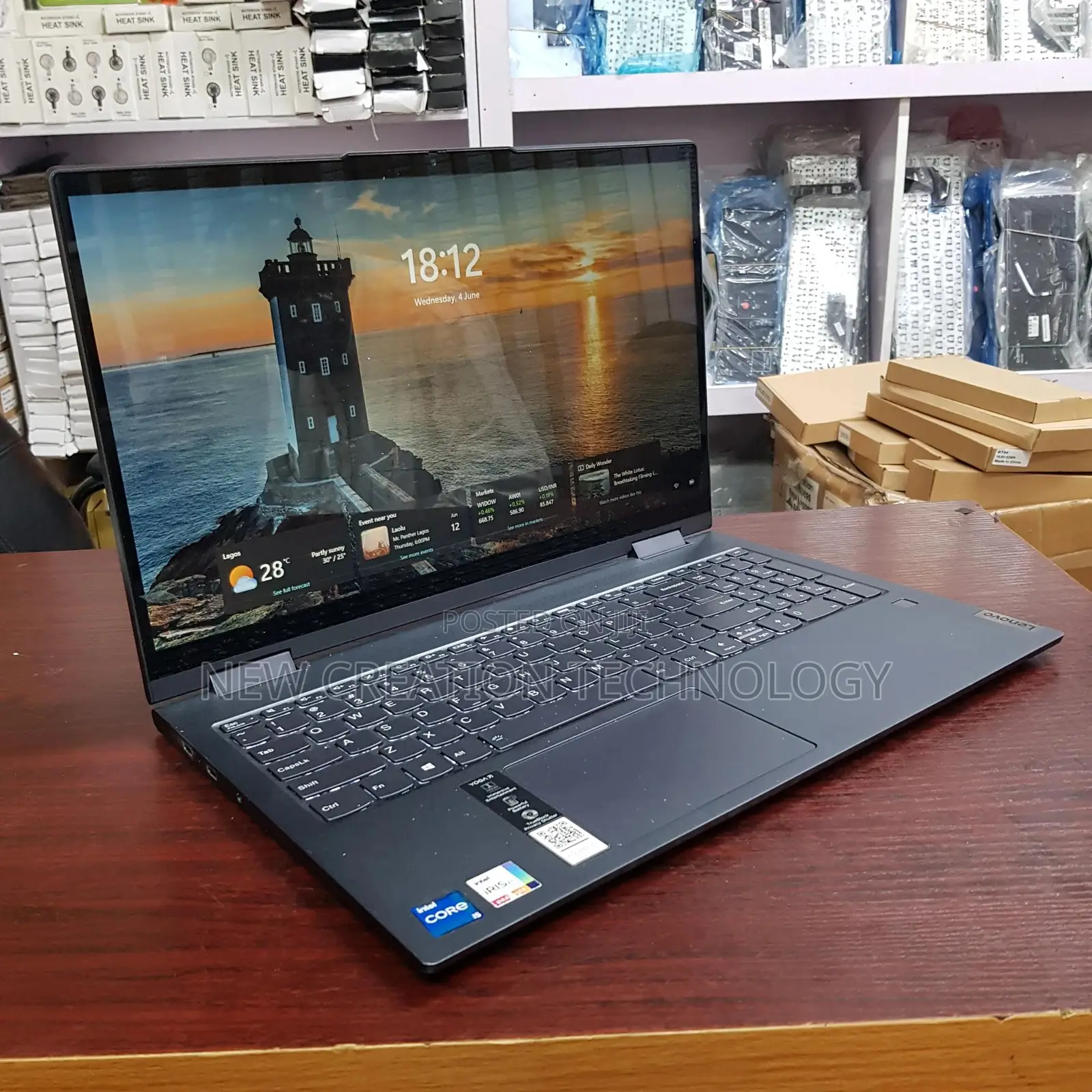 Laptop Lenovo 8GB Intel Core I5 SSD 256GB