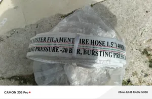 Fire Hose Canvas 1 1/2" Without Coupling