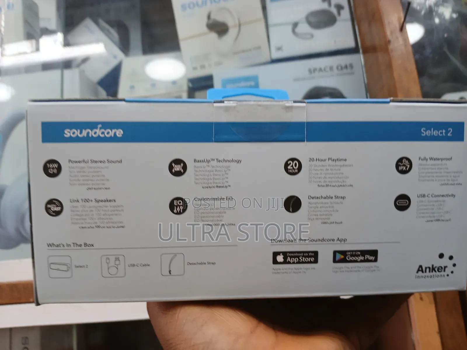 Anker Soundcore Select 2 Bluetooth Speaker - Ip7 Water